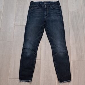 MOTHER HW Looker Ankle Fray Size 26